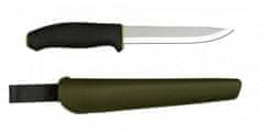 Morakniv 12475 748MG Rozsdamentes acél kültéri kés 14,8 cm, fekete, műanyag, gumi, műanyag tok