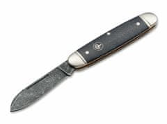 Böker 114909 CLUB KNIFE JUTE zsebkés 7,2 cm, fekete, Micarta