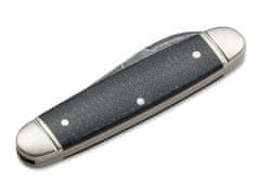 Böker 114909 CLUB KNIFE JUTE zsebkés 7,2 cm, fekete, Micarta