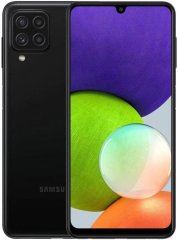 SAMSUNG Galaxy A22 4G kártyafüggetlen mobiltelefon SM-A225F DS 128GB 4GB fekete