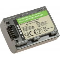 POWERY Akkumulátor Sony DCR-DVD304E 750mAh
