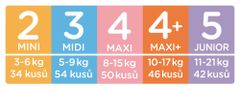 LINTEO Pelenka Baby Prémium MAXI (8-15 kg) 50 db