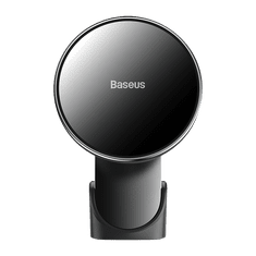BASEUS Big Energy tartó vezeték nélküli töltéssel, 15W, fekete (kompatibilis Apple iPhone 12 series készülékkel) WXJN-01