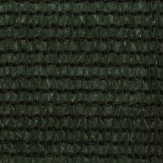 Greatstore sötétzöld HDPE erkélytakaró 90 x 300 cm