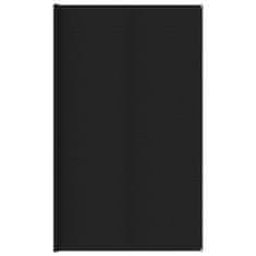 shumee fekete HDPE sátorszőnyeg 400 x 400 cm