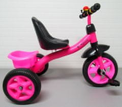 R-Sport tricikli T1 háromkerekű kerékpár , rózsaszín