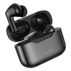 BASEUS SIMU S1 TWS bluetooth fülhallgató, ANC, fekete