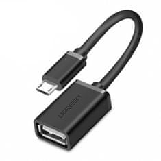Ugreen US133 OTG adapter USB / micro USB F/M, fekete