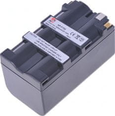 T6 Power akkumulátor Hitachi videokamerához, cikkszám: NP-F730, Li-Ion, 7,2 V, 5200 mAh (37,4 Wh), szürke
