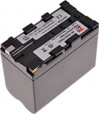 T6 Power akkumulátor Hitachi videokamerához, cikkszám: NP-F930, Li-Ion, 7,2 V, 7800 mAh (56,1 Wh), szürke