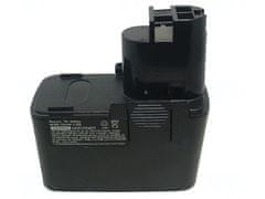 T6 power Akkumulátor Bosch AHS 4 készülékhez, Ni-MH, 12 V, 3000 mAh (36 Wh), fekete