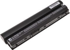 T6 power Akkumulátor Dell Latitude E6220 készülékhez, Li-Ion, 11,1 V, 5200 mAh (58 Wh), fekete