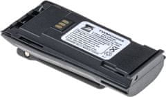 T6 Power akkumulátor Motorola kézi adó-vevőhöz, cikkszám: PMNN4259, Li-Ion, 7,2 V, 2600 mAh (18,7 Wh), fekete