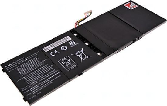 T6 power Akkumulátor Acer Aspire V5-452G serie készülékhez, Li-Poly, 3530 mAh (53 Wh), 15 V