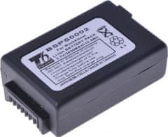 T6 power Akkumulátor Psion Teklogix vonalkódolvasóhoz, cikkszám: WA3020, Li-Ion, 3,7 V, 3600 mAh (13,3 Wh), fekete