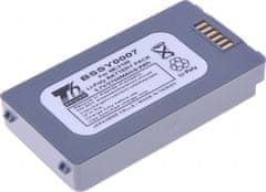 T6 power Akkumulátor Motorola vonalkódolvasóhoz, cikkszám: BTRY-MC3XKAB0E, Li-Poly, 3,7 V, 2700 mAh (9,9 Wh), fekete
