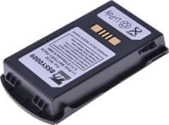 T6 power Akkumulátor Motorola MC32 készülékhez, Li-Poly, 3,7 V, 2700 mAh (9,9 Wh), fekete