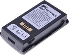 T6 power Akkumulátor Motorola vonalkódolvasóhoz, cikkszám: BTRY-MC3252MA10, Li-Ion, 3,7 V, 5200 mAh (19,2 Wh), fekete