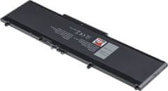 T6 power Akkumulátor Dell Latitude 15 E5570 készülékhez, Li-Poly, 11,4 V, 7360 mAh (84 Wh), fekete