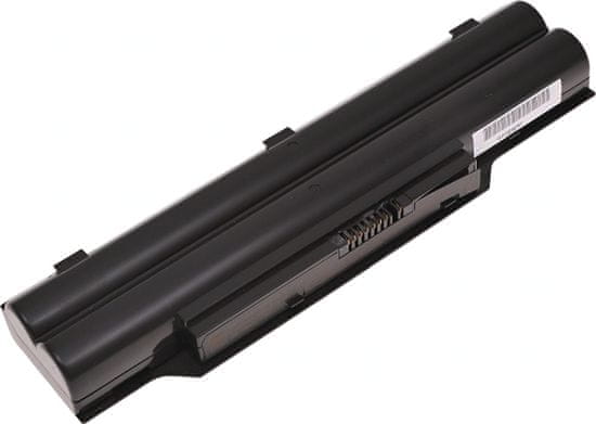 T6 power Akkumulátor Fujitsu Siemens laptophoz, cikkszám: FPCBP347AP, Li-Ion, 10,8 V, 5200 mAh (56 Wh), fekete