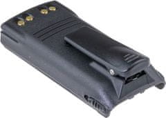 T6 Power akkumulátor Motorola GP380 készülékhez, Ni-MH, 7,2 V, 2300 mAh (16,5 Wh), fekete