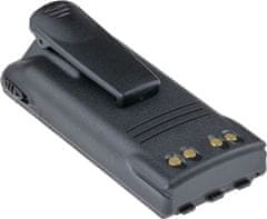 T6 Power akkumulátor Motorola GP280 készülékhez, Ni-MH, 7,2 V, 2300 mAh (16,5 Wh), fekete