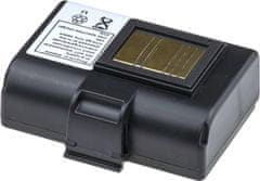 T6 power Akkumulátor Zebra vonalkódolvasóhoz, cikkszám: P1023901, Li-Ion, 7,4 V, 2600 mAh (19,2 Wh), fekete