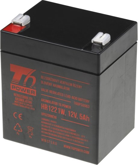 T6 power Akkumulátor-készlet Fortron ECO 600 készülékhez, 12 V, 0 Ah
