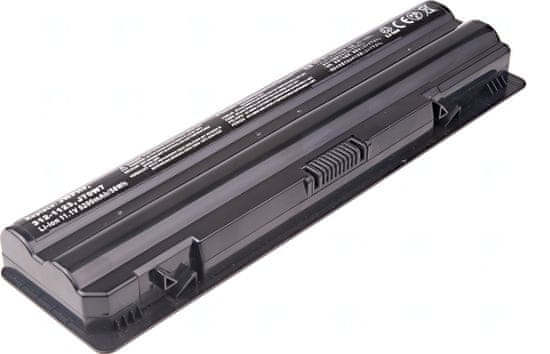 T6 power Akkumulátor Dell XPS L502X készülékhez, Li-Ion, 11,1 V, 5200 mAh (58 Wh), fekete