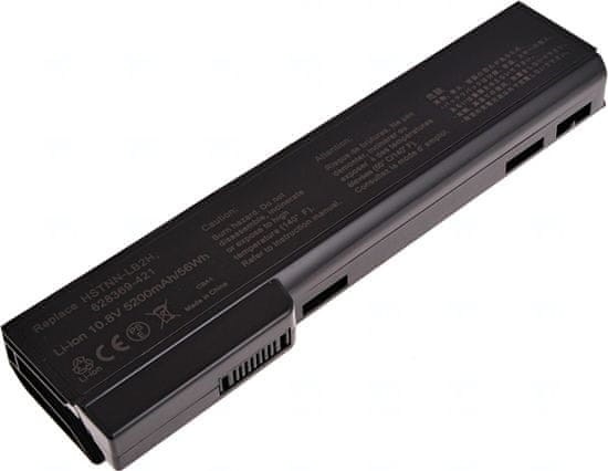 T6 power Akkumulátor Hewlett Packard EliteBook 8560p készülékhez, Li-Ion, 5200 mAh (56 Wh), 10,8 V