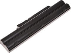 T6 power Akkumulátor Fujitsu Siemens laptophoz, cikkszám: CP567717-01, Li-Ion, 10,8 V, 5200 mAh (56 Wh), fekete