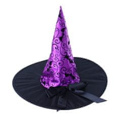 PARFORINTER Boszorkány / Halloween kalap lila, felnőtt