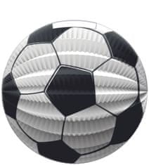 PARFORINTER Papírlámpás futball motívummal, 23 cm