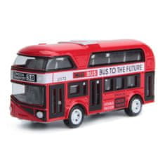 PARFORINTER Kétemeletes londoni busz, piros