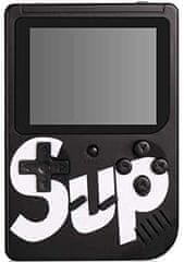 PARFORINTER Digitális játékkonzol SUP GameBox, 400 játék 1-ben, fekete színben