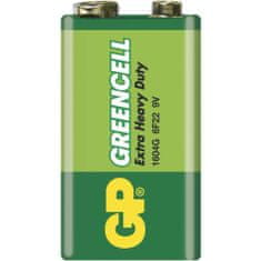 PARFORINTER Akkumulátor 6F22 Greencell, 9 V, 1 db, GP