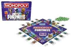 PARFORINTER Monopoly társasjáték, Fortnite, angol változat, Hasbro