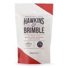 Hawkins & Brimble Revitalizáló sampon - utántöltő (Revitalising Shampoo Pouch) 300 ml