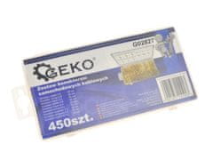 GEKO Autóipari kábelcsatlakozók készlete 450 db