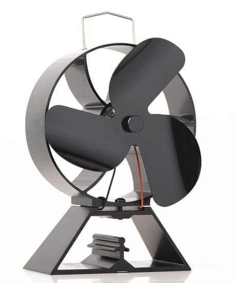 TURBO Fan TURBO Fan Ring fekete hővel meghajtott kandalló ventilátor