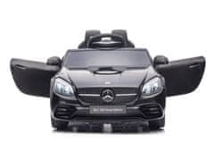 Lean-toys Mercedes SLC 300 USB bőr és puha kerekek + távirányító 2x45W