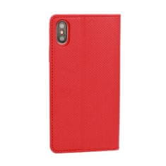 Telone Bőr könyvtok Xiaomi Redmi 9T/Poco M3 telefonra KP15987 piros