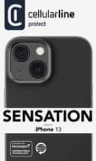 CellularLine Szilikon védőtok Sensation Apple iPhone 13 SENSATIONIPH13K telefonhoz, fekete