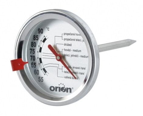 Orion Rozsdamentes acél húshőmérő sütéséhez