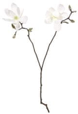 Shishi Fehér magnólia két virággal 74 cm
