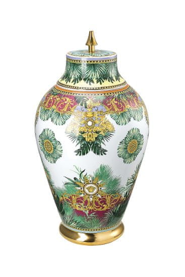 Rosenthal Versace ROSENTHAL VERSACE DZSOLGÁLLAT Váza 76 cm-es fedéllel