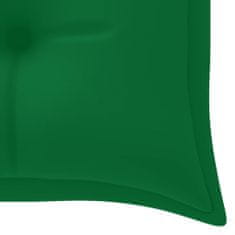 Greatstore zöld szövetpárna hintaágyhoz 150 cm
