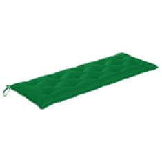 Greatstore zöld szövetpárna hintaágyhoz 150 cm