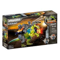 Playmobil Spinosaurus Double Defense Force , Dinoszauruszok, 46 db