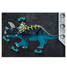 Playmobil Triceratops vitatkozik a legendás kövekről, Dinoszauruszok, 40 db